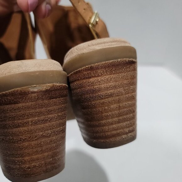 Lindsay Phillips Angela Peep Toe Heeled Booties Size 7 - Picture 10 of 13